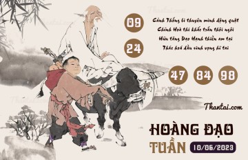 HOÀNG ĐẠO TUẦN 10/06/2023