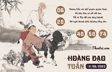 HOÀNG ĐẠO TUẦN 12/06/2023