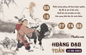 HOÀNG ĐẠO TUẦN 13/06/2023