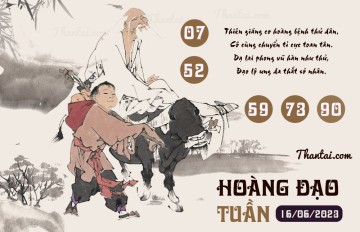 HOÀNG ĐẠO TUẦN 16/06/2023
