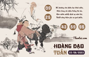 HOÀNG ĐẠO TUẦN 22/06/2023