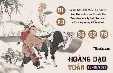 HOÀNG ĐẠO TUẦN 23/06/2023