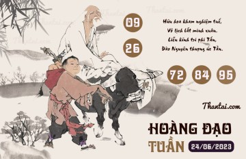 HOÀNG ĐẠO TUẦN 24/06/2023