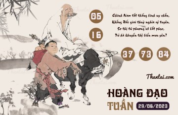 HOÀNG ĐẠO TUẦN 29/06/2023