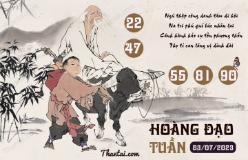 HOÀNG ĐẠO TUẦN 03/07/2023