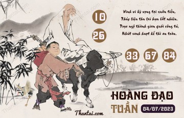 HOÀNG ĐẠO TUẦN 04/07/2023