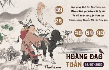 HOÀNG ĐẠO TUẦN 06/07/2023