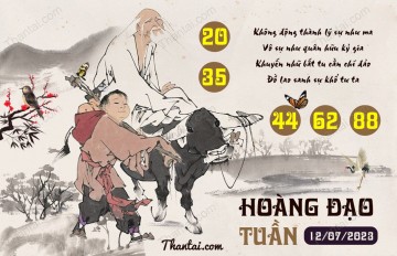 HOÀNG ĐẠO TUẦN 12/07/2023