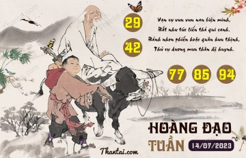 HOÀNG ĐẠO TUẦN 14/07/2023