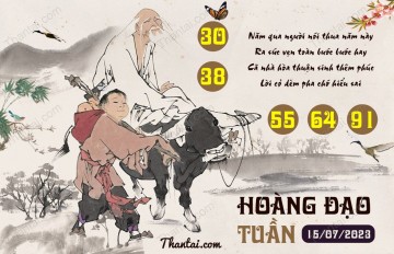 HOÀNG ĐẠO TUẦN 15/07/2023