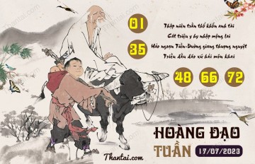 HOÀNG ĐẠO TUẦN 17/07/2023