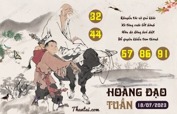 HOÀNG ĐẠO TUẦN 18/07/2023