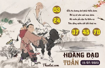 HOÀNG ĐẠO TUẦN 19/07/2023