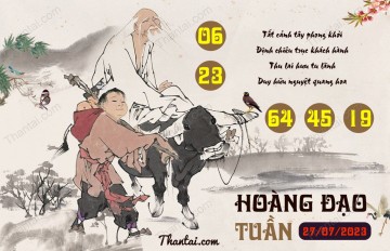 HOÀNG ĐẠO TUẦN 27/07/2023