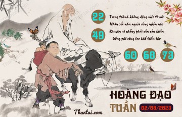 HOÀNG ĐẠO TUẦN 02/08/2023