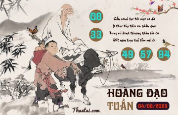 HOÀNG ĐẠO TUẦN 04/08/2023