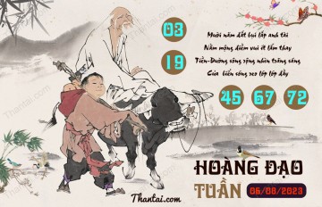 HOÀNG ĐẠO TUẦN 06/08/2023