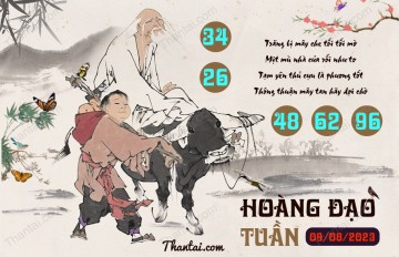 HOÀNG ĐẠO TUẦN 09/08/2023