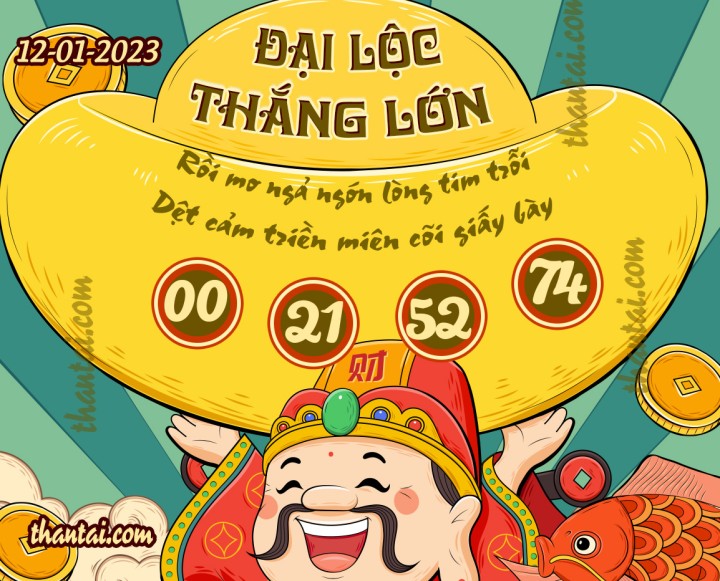 ĐẠI LỘC THẮNG LỚN 01/01/2023