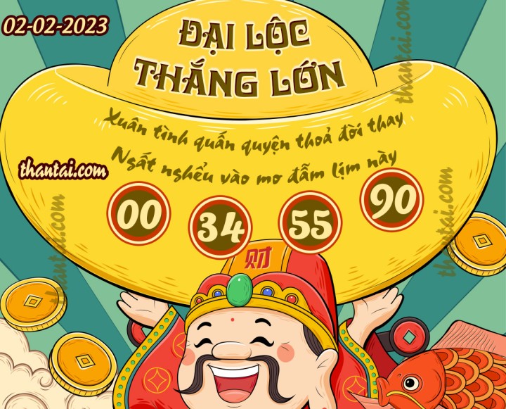 ĐẠI LỘC THẮNG LỚN 18/01/2023