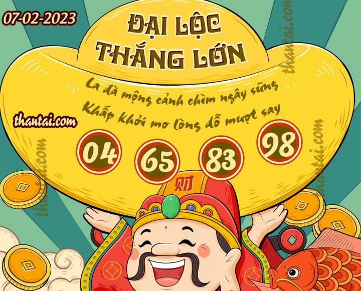 ĐẠI LỘC THẮNG LỚN 23/01/2023