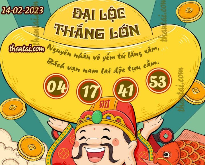 ĐẠI LỘC THẮNG LỚN 30/01/2023