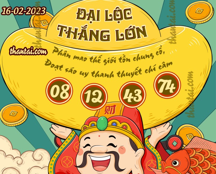 ĐẠI LỘC THẮNG LỚN 01/02/2023