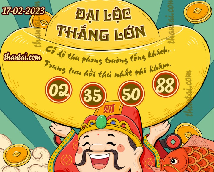 ĐẠI LỘC THẮNG LỚN 02/02/2023