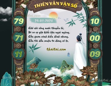 THIÊN VĂN VẬN SỐ 24/01/2023