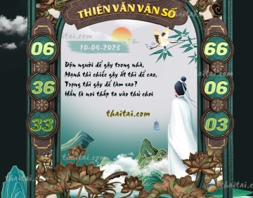 THIÊN VĂN VẬN SỐ 10/04/2023