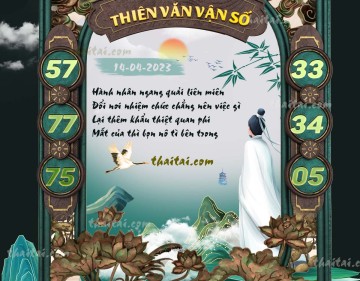 THIÊN VĂN VẬN SỐ 14/04/2023