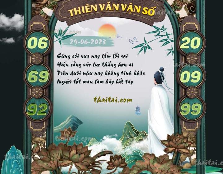 THIÊN VĂN VẬN SỐ 14/06/2023