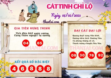 CÁT TINH CHỈ LỘ 08/02/2023