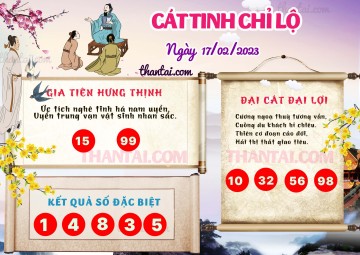 CÁT TINH CHỈ LỘ 17/02/2023