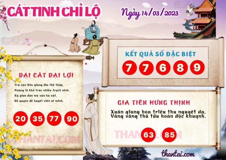 CÁT TINH CHỈ LỘ 27/02/2023