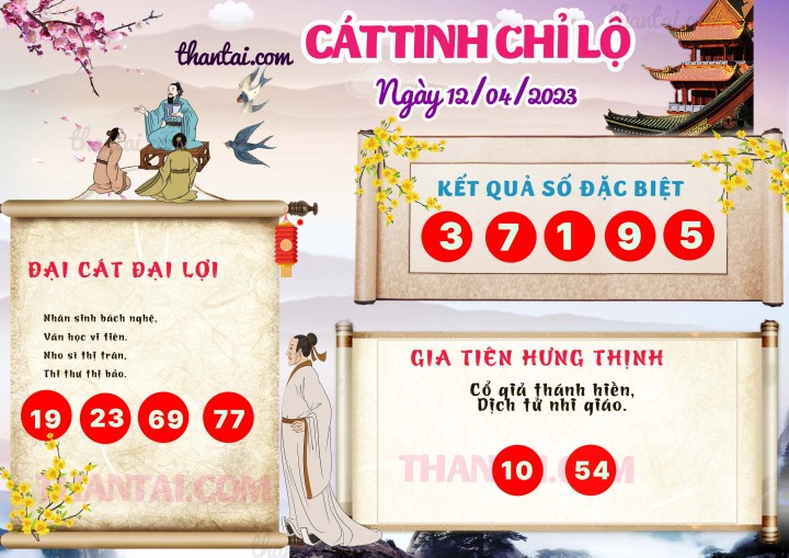 CÁT TINH CHỈ LỘ 28/03/2023