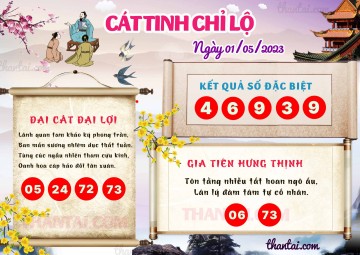 CÁT TINH CHỈ LỘ 01/05/2023