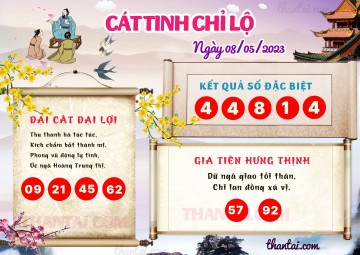 CÁT TINH CHỈ LỘ 08/05/2023