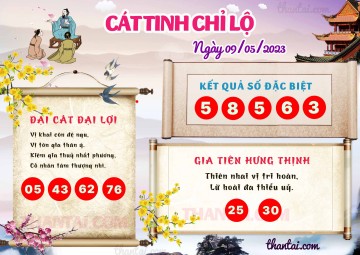 CÁT TINH CHỈ LỘ 09/05/2023