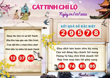 CÁT TINH CHỈ LỘ 04/07/2023