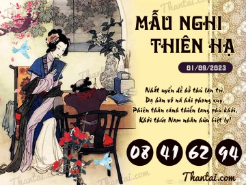 Mẫu Nghi Thiên Hạ 01/09/2023