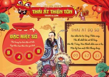 Thái Ất Thiên Tôn 01/09/2023