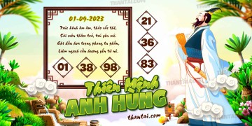 THIÊN MỆNH ANH HÙNG 01/09/2023