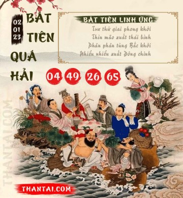 BÁT TIÊN QUÁ HẢI 02/01/2023