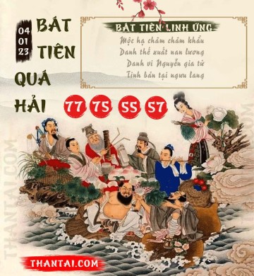 BÁT TIÊN QUÁ HẢI 04/01/2023