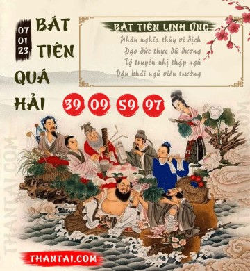 BÁT TIÊN QUÁ HẢI 07/01/2023