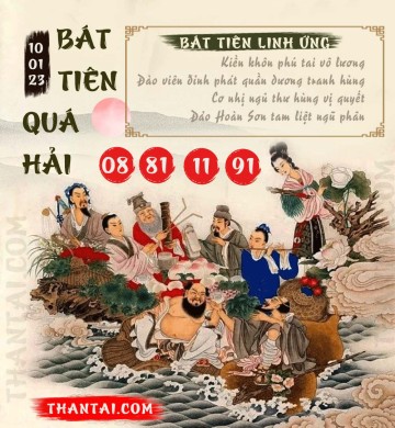 BÁT TIÊN QUÁ HẢI 10/01/2023