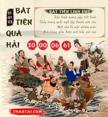 BÁT TIÊN QUÁ HẢI 31/01/2023