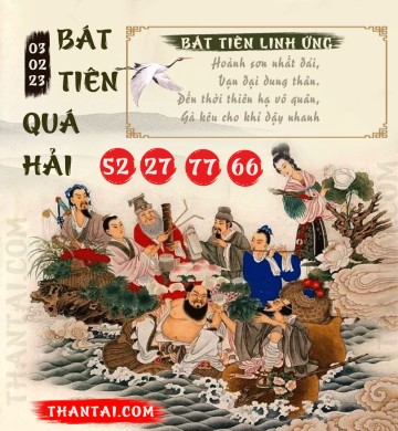 BÁT TIÊN QUÁ HẢI 03/02/2023