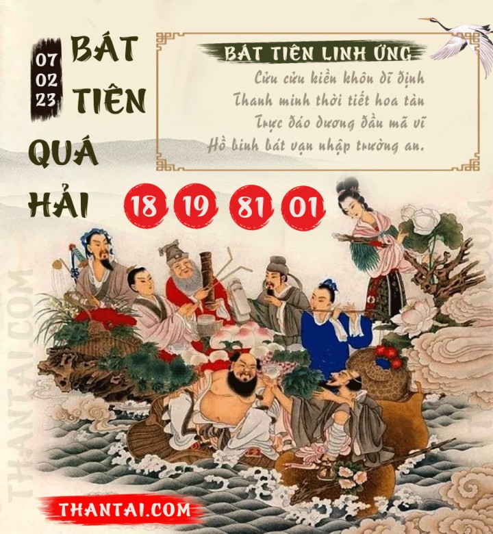 BÁT TIÊN QUÁ HẢI 23/01/2023
